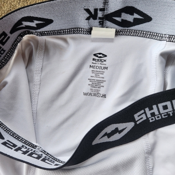 Men's Shock Doctor Core Compression Short with Cup Pocket Boxer Brief - Picture 7 of 9